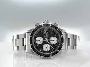 Thumbnail von Tudor Oysterdate Big Block Chronograph 94210 Automatik Edelstahl Chrono Stahl Steel Black Dial </h1>