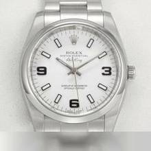 Thumbnail von Rolex Air King 34mm Medium 114200 2013 Edelstahl Automatik Stahl Stainless Steel Oyster-band Chronometer White Dial </h1>