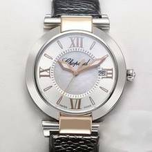 Thumbnail von Chopard Imperiale 36mm Stahl Rosegold 750 388532 Perlmutt Lederband 18kt Rose Gold Steel </h1>