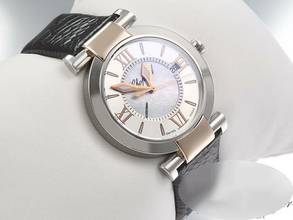 Thumbnail von Chopard Imperiale 36mm Stahl Rosegold 750 388532 Perlmutt Lederband 18kt Rose Gold Steel </h1>