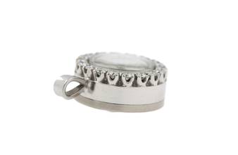 Thumbnail von Jaeger-LeCoultre Classic Vintage Pendant Watch 18K Gold Diamonds