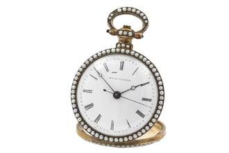 Thumbnail von Bovet Fleurier Antique Pocket Watch Chinese Market Enamel Ultra Rare