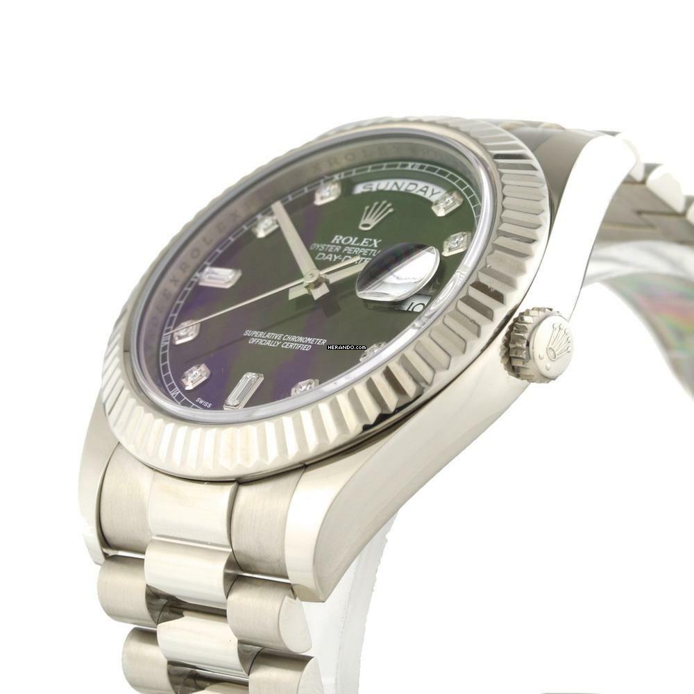 Thumbnail von Rolex Day-Date II Black Dial Ref.218239