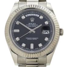 Thumbnail von Rolex Day-Date II Black Dial Ref.218239