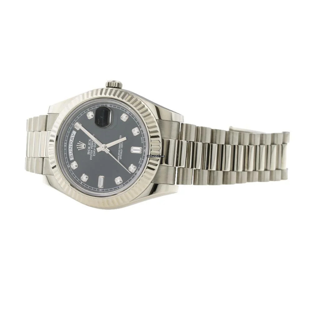 Thumbnail von Rolex Day-Date II Black Dial Ref.218239