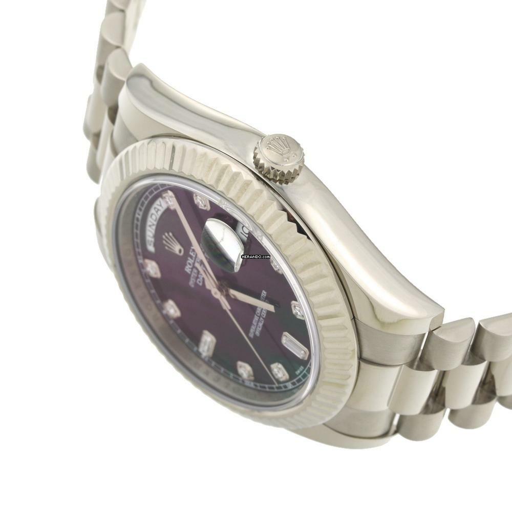 Thumbnail von Rolex Day-Date II Black Dial Ref.218239