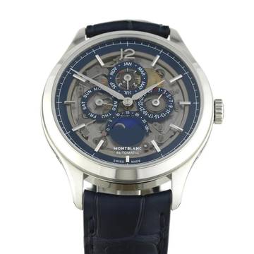  Montblanc Heritage Chronométrie Perpetual Calendar Chronométrie Skeleton Ref.118513 </h1> 