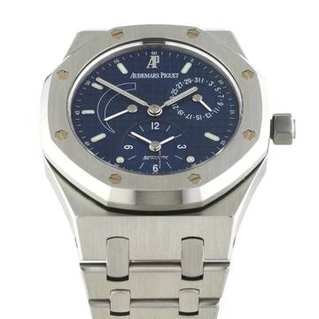  Audemars Piguet Royal Oak Dual Time Blue Dial Ref.25730ST 