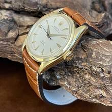 Thumbnail von Rolex Oyster Perpetual Oyster Perpetual 34 - Ref. 6084 - Waffle Dial RED </h1>