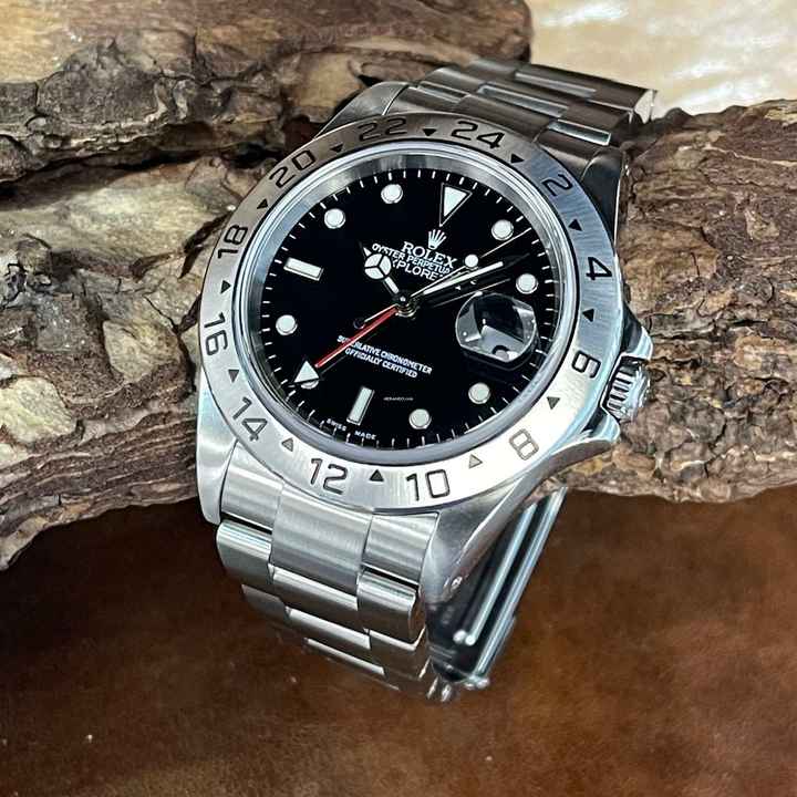  Rolex Explorer II Ref. 16570 - Box/Papiere 2000 </h1> 