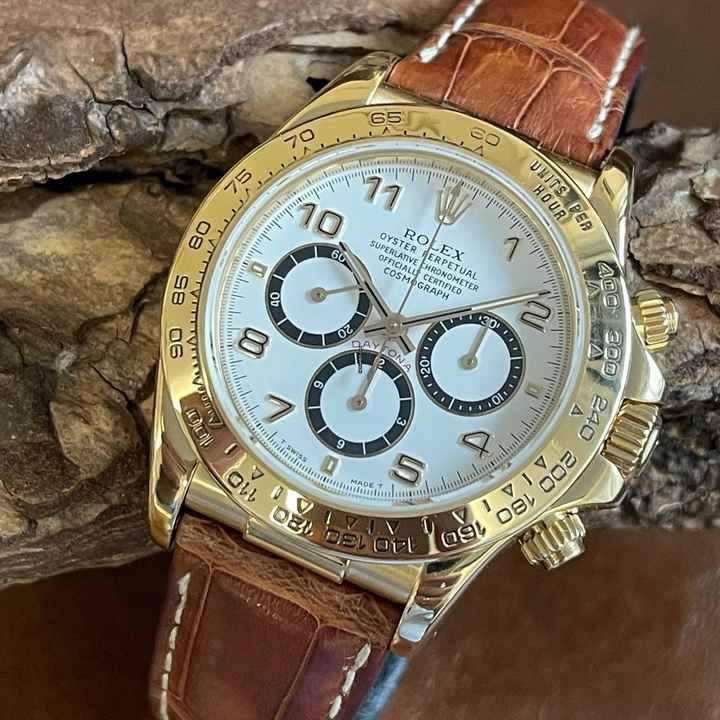  Rolex Daytona Daytona 18kt Gelbgold - Automatik - Ref. 116518 </h1> 