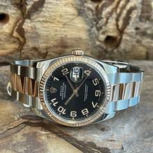 Thumbnail von Rolex Datejust 36 Concentric Arabic Dial - FULL SET LC100 - Ref.116201 </h1>