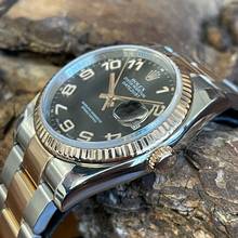 Thumbnail von Rolex Datejust 36 Concentric Arabic Dial - FULL SET LC100 - Ref.116201 </h1>