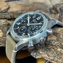 Thumbnail von Longines Avigation BigEye Chronograph L2.816.4.53.2 - Full Set </h1>