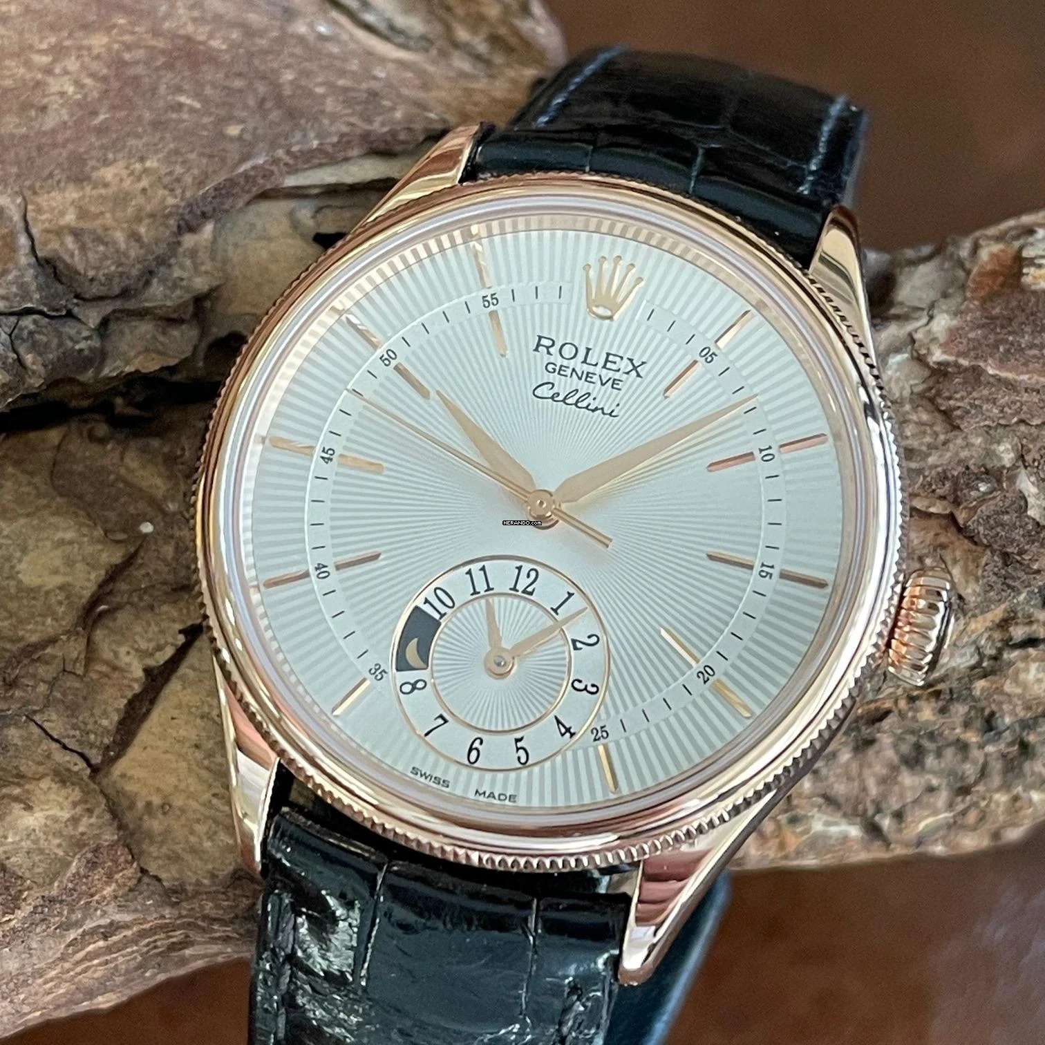 Rolex Cellini Dual Time Ref. 50525 - Rosegold </h1>