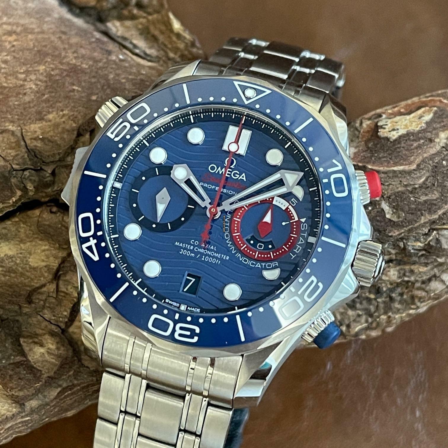 Omega Seamaster Seamaster Chrono America´s Cup - FULL SET 2023 - Ref. 21030445103002 </h1>