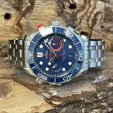 Thumbnail von Omega Seamaster Seamaster Chrono America´s Cup - FULL SET 2023 - Ref. 21030445103002 </h1>
