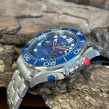 Thumbnail von Omega Seamaster Seamaster Chrono America´s Cup - FULL SET 2023 - Ref. 21030445103002 </h1>