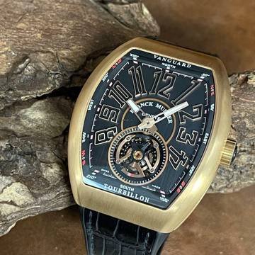  Franck Muller Vanguard V45SCDT Handaufzug 2025 Roségold Sehr gut </h1> 