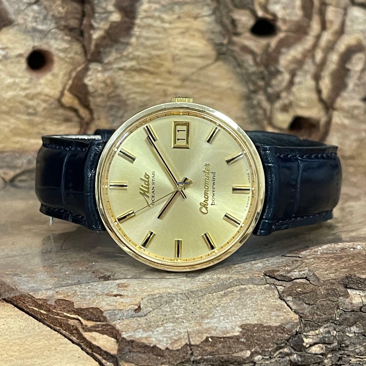 Thumbnail von Mido Ocean Star Chronometer Powerwind - 585er Gold - Ref. 5067