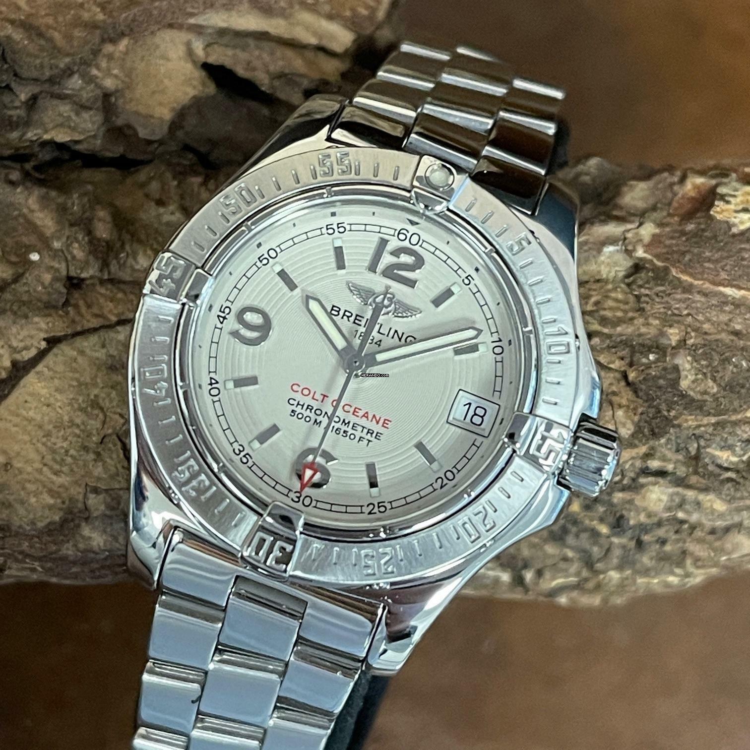  Breitling Colt Oceane Quarz Damen - Ref. A77380 </h1> 