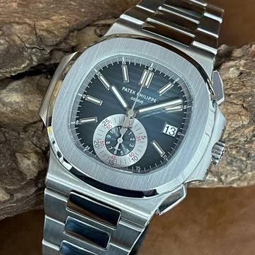  Patek Philippe Nautilus Chronograph - Ref. 5980/1 - FULL SET 2012 LC100 </h1> 