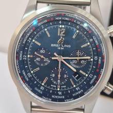 Thumbnail von Breitling Transocean Chronograph Unitime World Time 46mm Mesh Completo