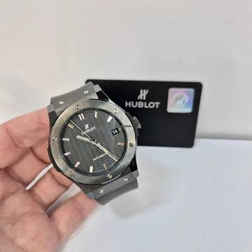  Hublot Classic Fusion Chronograph Black Magic Ceramic 45mm Completo 