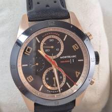 Thumbnail von Montblanc Timewalker Chronograph Ouro Rosé & Cerâmica 43mm Auto Completo