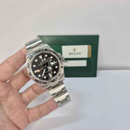  Rolex Explorer II 42mm Black Automático Completo 