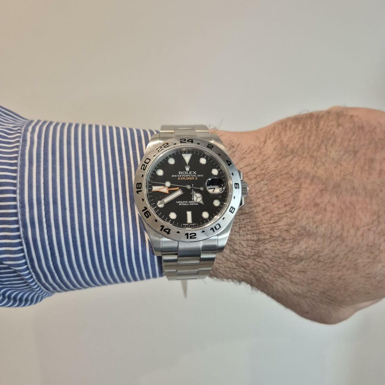 Thumbnail von Rolex Explorer II 42mm Black Automático Completo