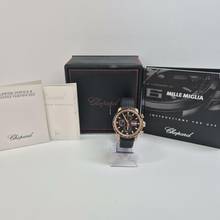 Thumbnail von Chopard Mille Miglia GTS Chrono Ouro Rosé 42.5mm Automático Completo