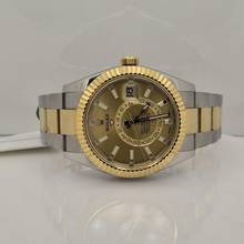 Thumbnail von Rolex Sky-Dweller Ouro & Aço Champagne Dial 42mm Completo