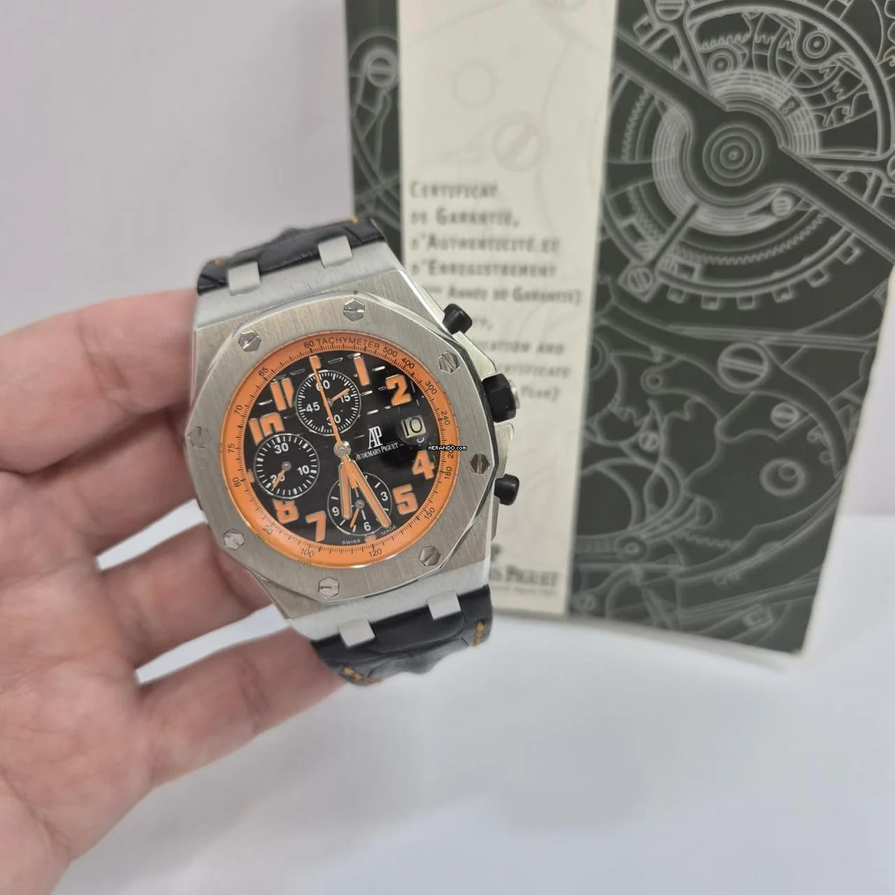  Audemars Piguet Royal Oak Offshore Chronograph Volcano 42mm Completo 