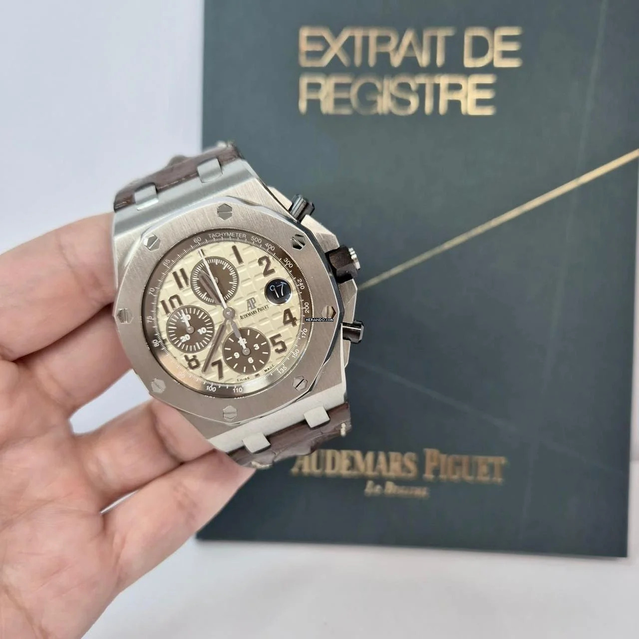  Audemars Piguet Royal Oak Offshore Chronograph Safari 2 42mm Automático Completo 