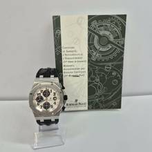 Thumbnail von Audemars Piguet Royal Oak Offshore Chronograph Panda 42mm Automático Completo