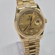 Thumbnail von Rolex Day-Date 36 Presidente Yellow Gold & Diamonds 36mm Completo