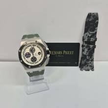 Thumbnail von Audemars Piguet Royal Oak Offshore Chronograph Panda Cerâmica 44mm Completo