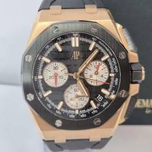 Thumbnail von Audemars Piguet Royal Oak Offshore Chronograph Flyback Ouro Rosé & Cerâmica 43mm Completo