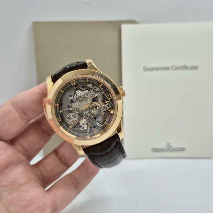  Jaeger-LeCoultre Master Minute Repeater Ouro Rosé 15 Days Ltd. Edition Completo 