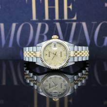 Thumbnail von Rolex Lady-Datejust Stahl/Gold Ref :69173 Rolex Box von 1993 </h1>