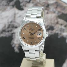 Thumbnail von Rolex Oyster Perpetual Date Stahl Automatik Ref:15210 Rolex Box & Papiere von 2000 </h1>