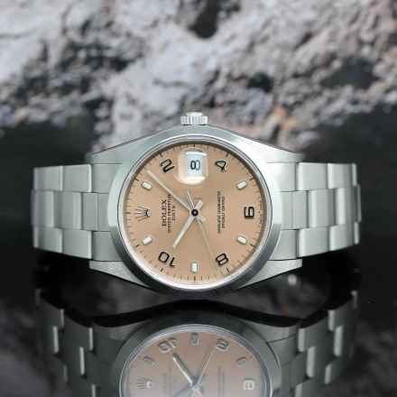  Rolex Oyster Perpetual Date Stahl Automatik Ref:15210 Rolex Box & Papiere von 2000 </h1> 