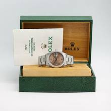 Thumbnail von Rolex Oyster Perpetual Date Stahl Automatik Ref:15210 Rolex Box & Papiere von 2000 </h1>