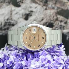 Thumbnail von Rolex Oyster Perpetual Date Stahl Automatik Ref:15210 Rolex Box & Papiere von 2000 </h1>