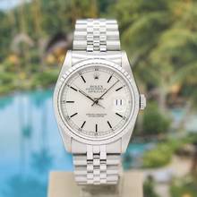 Thumbnail von Rolex Datejust 36 Stahl Ref :16220 Rolex Box von 1990 </h1>