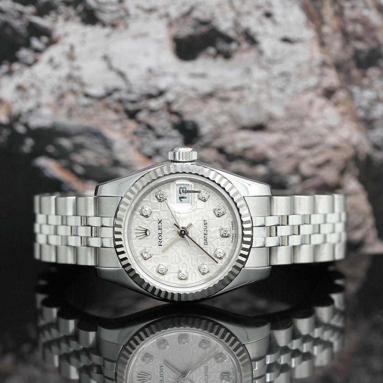  Rolex Lady-Datejust Ref: 179174 mit Box von 2006 </h1> 