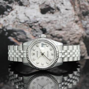  Rolex Lady-Datejust Ref: 179174 mit Box von 2006 </h1> 