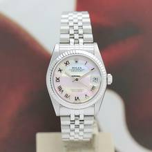 Thumbnail von Rolex Datejust 31 Medium Stahl/Weißgold Ref :78274 Box von 2002 </h1>