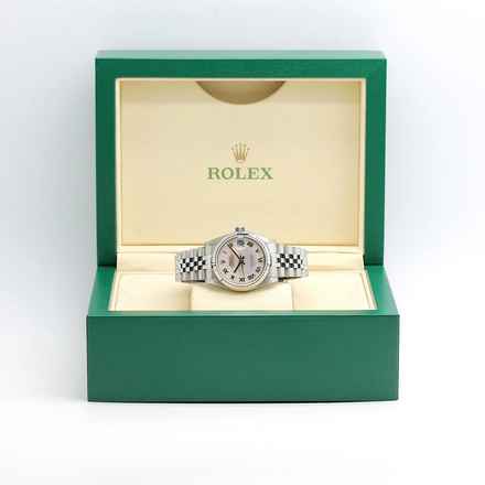  Rolex Datejust 31 Medium Stahl/Weißgold Ref :78274 Box von 2002 </h1> 
